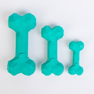 Factory Eco-friendly Rubber Dog Chew Bone Toys